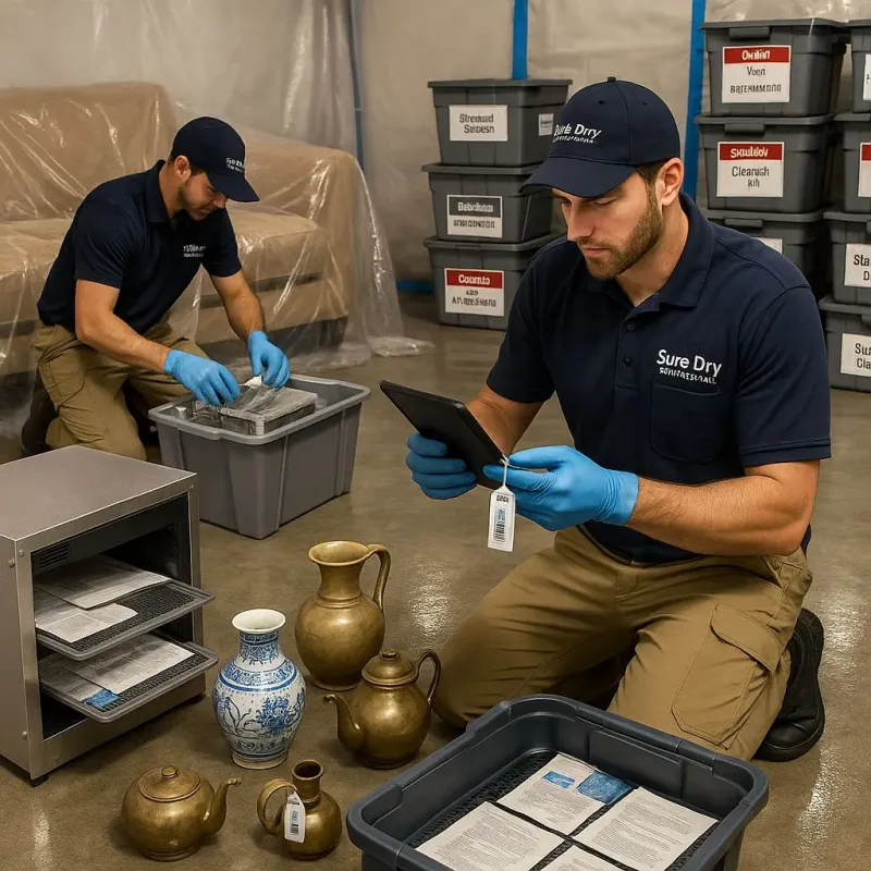 Content Protection and Restoration process in Linton Hall, VA