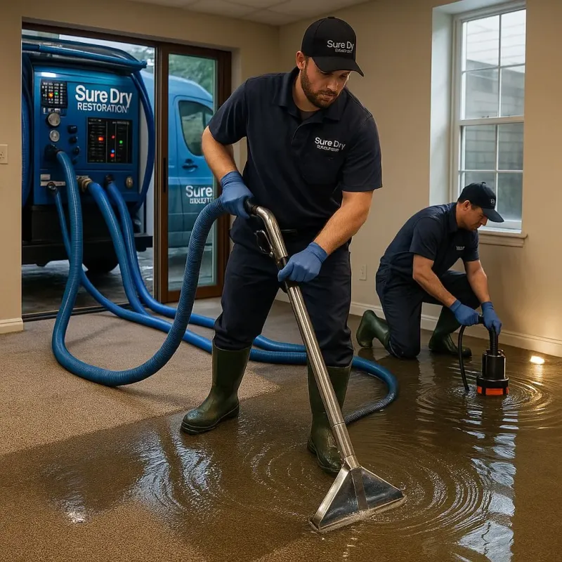 Water Extraction and Removal process in Linton Hall, VA